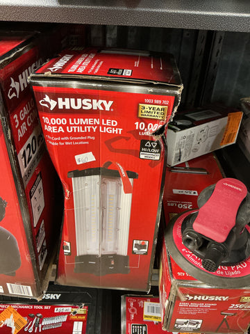 Husky 10,000 lumen area utility LED work light