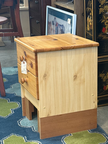 Small Pine Side Table