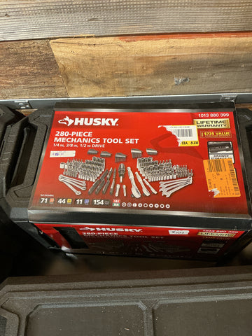 Husky 280 pc mechanics tool set