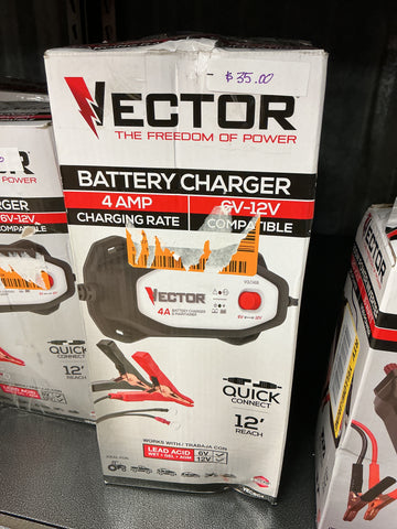 Vector 4 amp battery charger