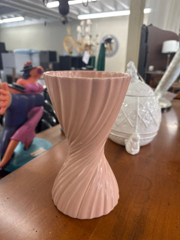 Pink vase