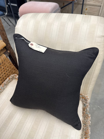 Black pillow