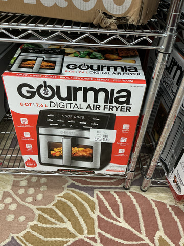 Gourmia 8 qt digital air fryer USED