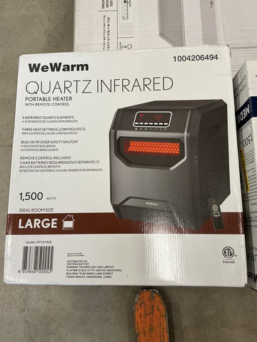 We Warm Portable Heater 1500 Watts Large