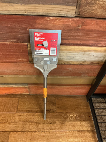 Milwaukee Sledge floor scraper 6" x 6" x 25"