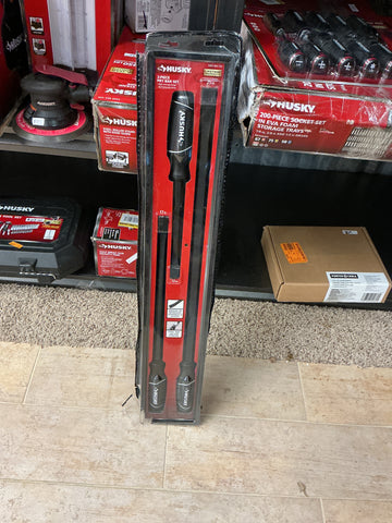 Husky 3 pc pry bar set
