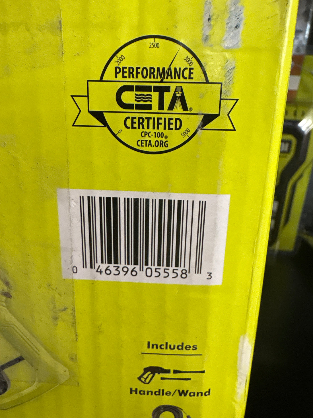 Ryobi 1800psi electric pressure washer