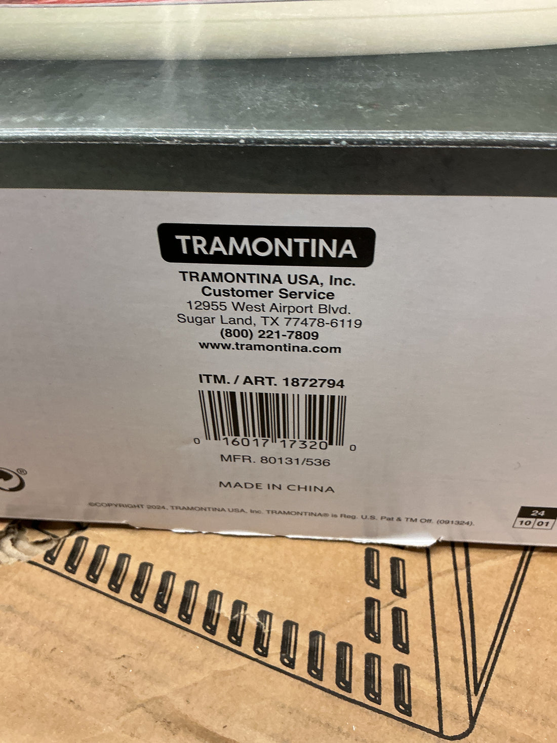 Tramontina 12” covered skillet USED