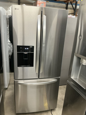 LG  22 cu ft French Door Refrigerator LCFS22EXS , 29.75”Wx35.5”Dx68.5”H