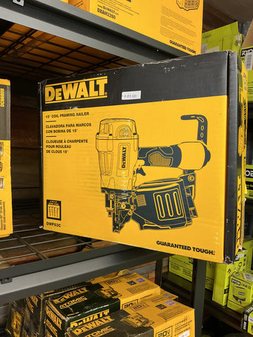 Dewalt 15° coil roofing nailer dw46rn