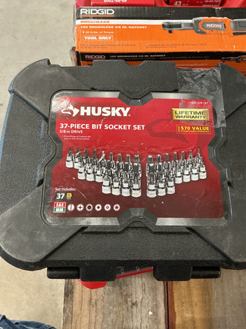 Husky 37 pc 3/8” drive Bit Socket Set