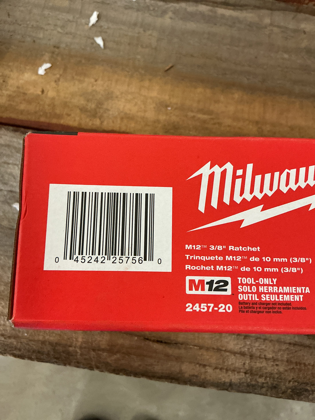 Milwaukee 3/8” Ratchet M12 2457-20