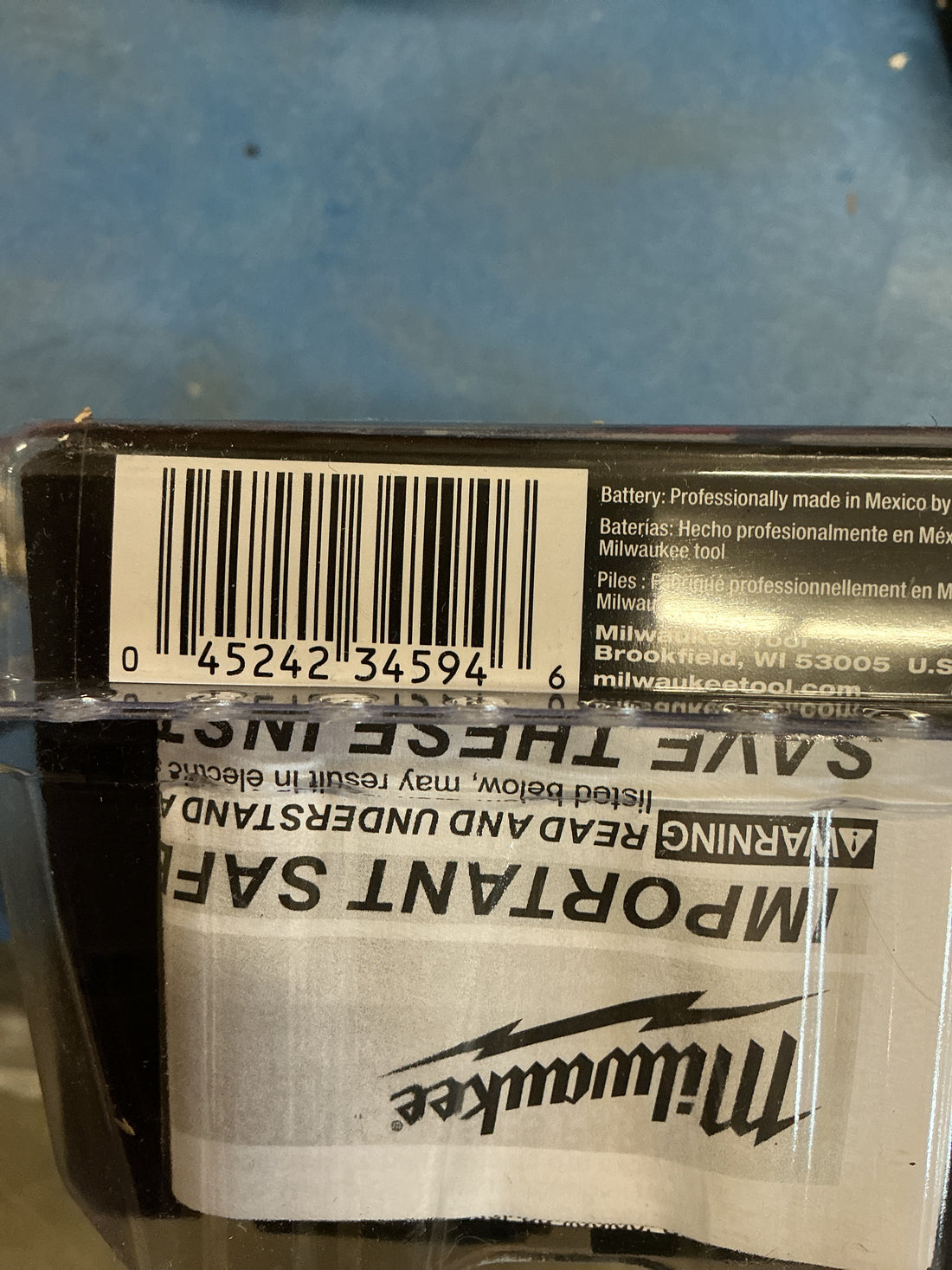Milwaukee XC5.0 battery pack red lithium