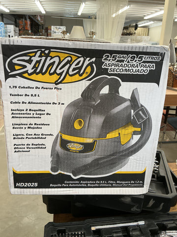 Stinger 2.5 Gal Wet/Dry Shop Vac HD2025