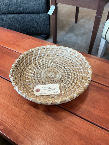 Pine Needle   Basket