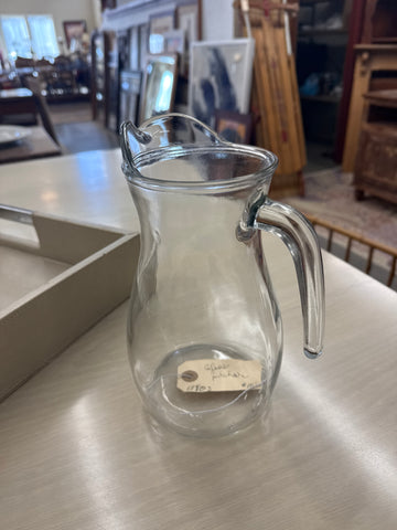 Glass pitcher