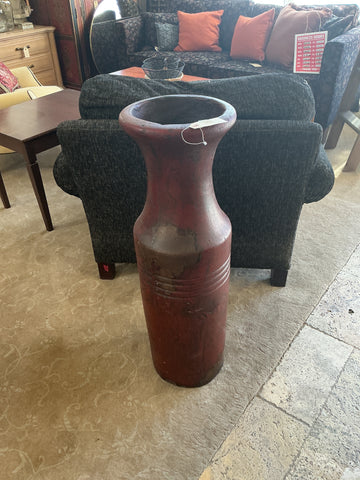 Vase Large Terra Cotta  Art / Sculpture