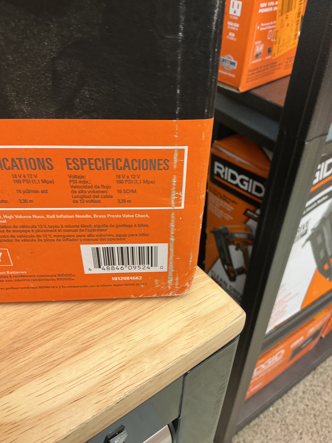 Rigid Dual Function inflator R86051B