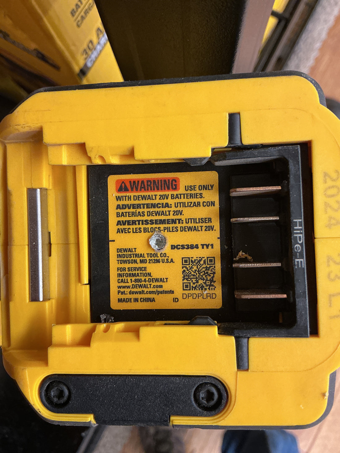 Dewalt DCS384 used reciprocating saw