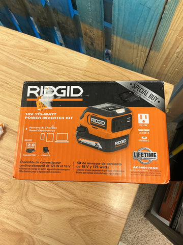 Rigid 175 Watt power inverter AC86097KSB