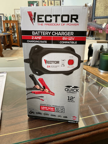 Vector 2 amp battery charger  VECBC2
