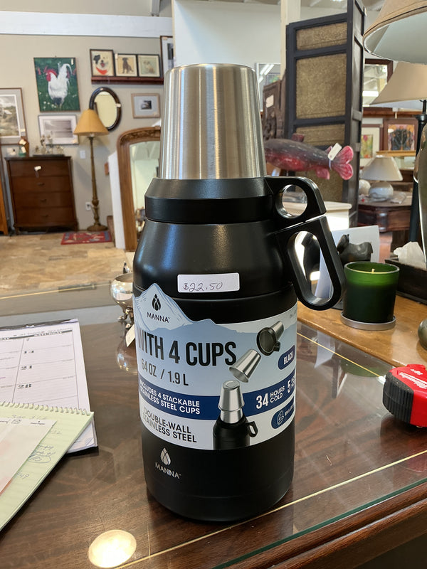 Manna Jug 64 oz with 4 cups