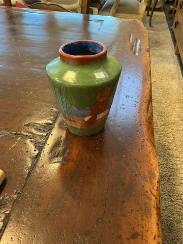 Mexican Folk art vase