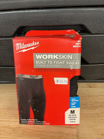 Milwaukee workskin baselayer pants Medium