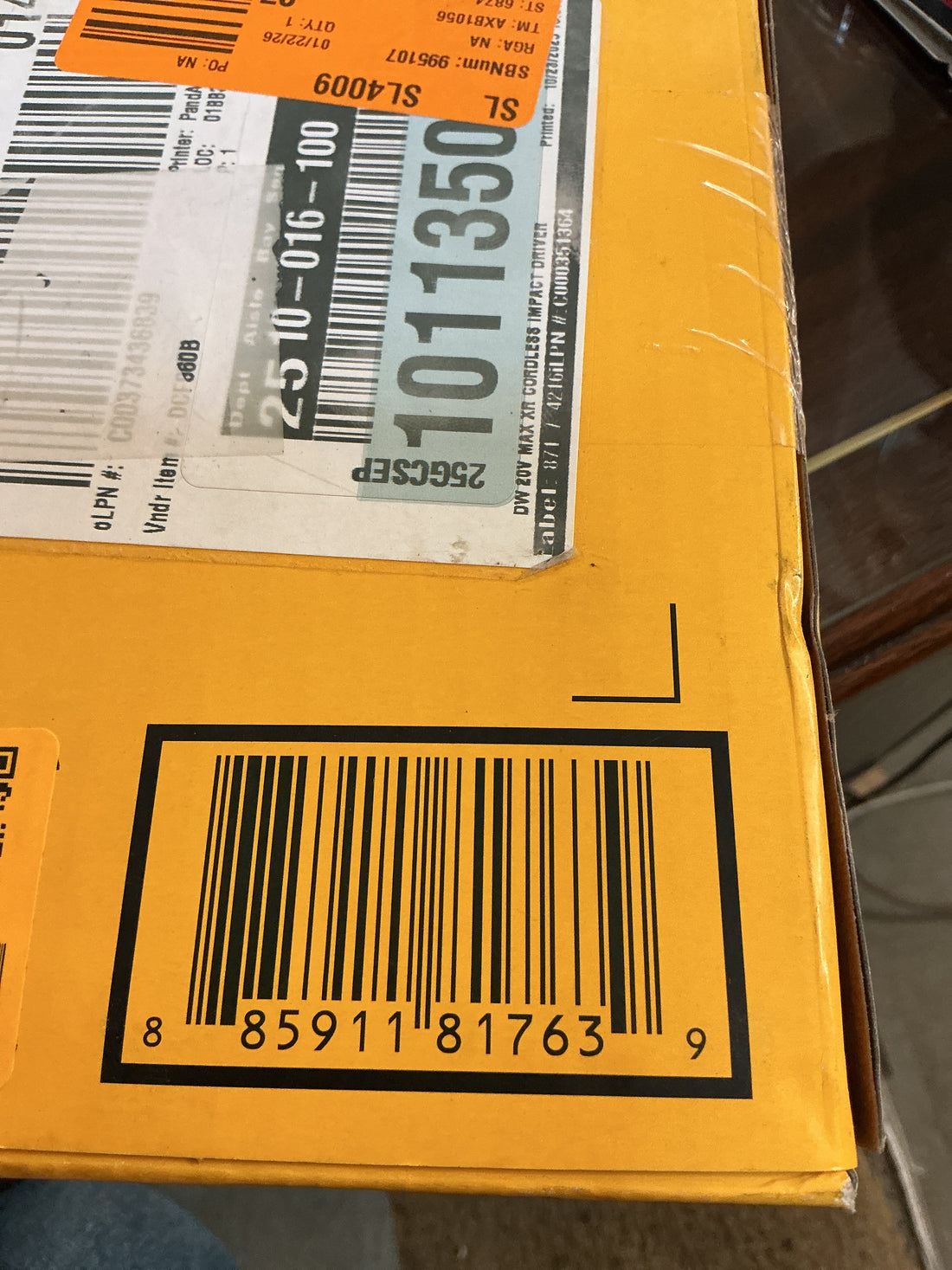 Dewalt 1/4” 3 speed high torque impact driver  DCF860B
